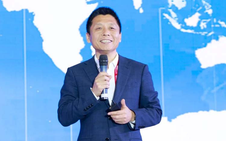 人力资源公司领航国际董事长高勇以《人力资源行业：新阶段、新理念、新格局》作主题分享
